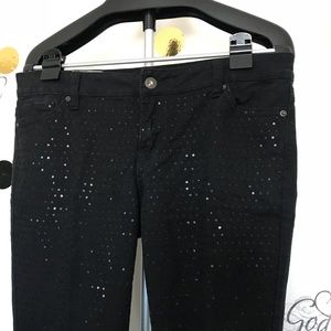 Sparkly Black Jeans